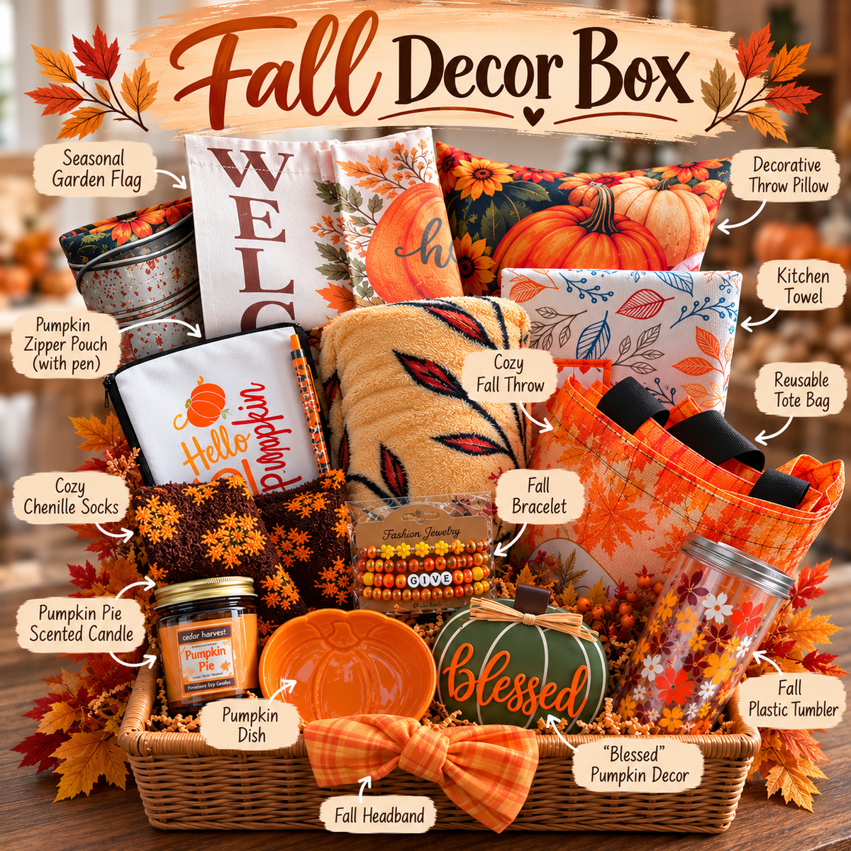 Fall Decor Box
